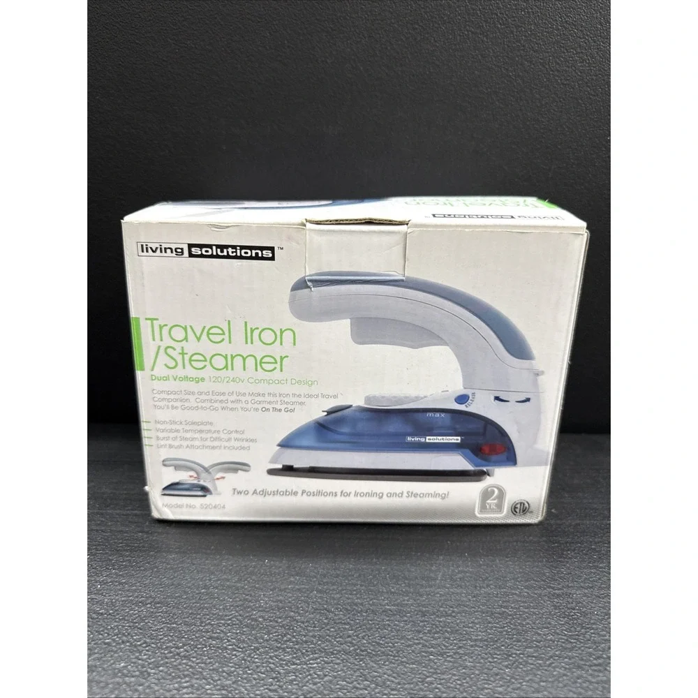 LIVING SOLUTIONS travel iron